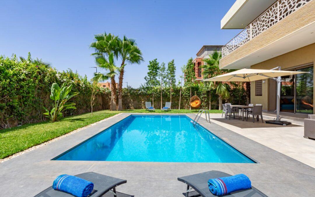 Villa isolée 4 chambres piscine privée à Targa