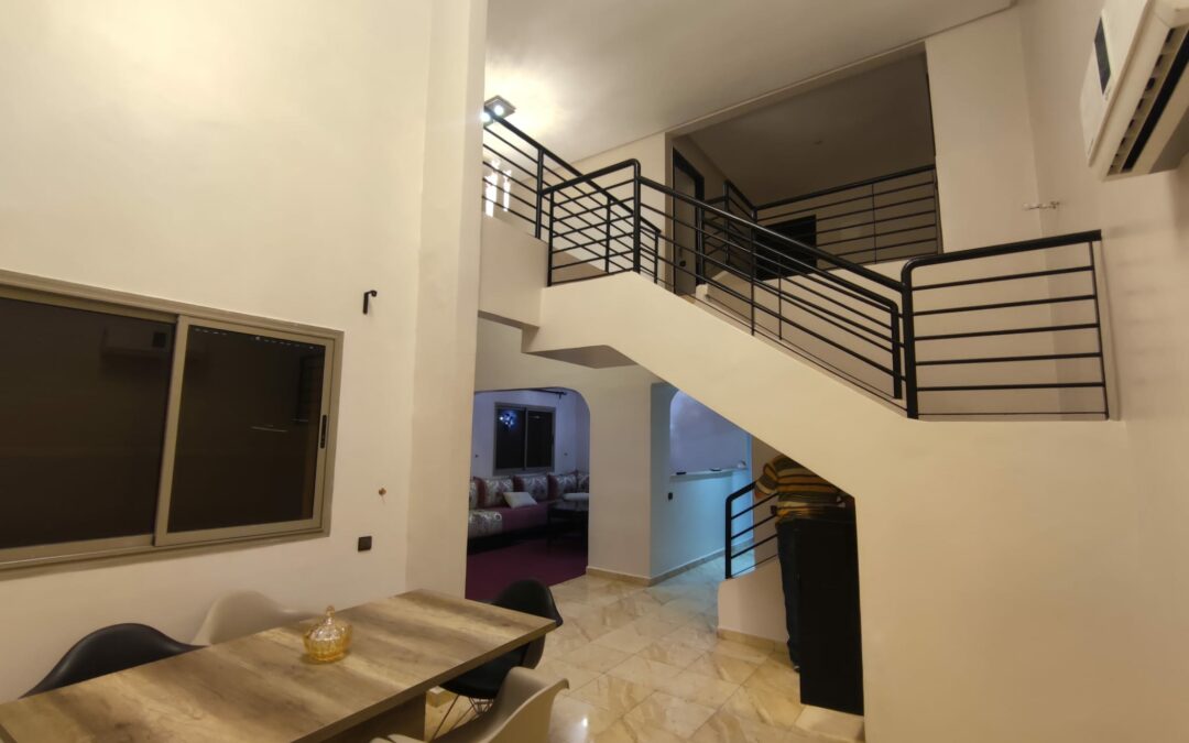 *Appartement meublé 132m2 à Route d&rsquo;Essaouira