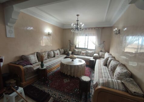 Appartement vide ou meublé 104m2 à route d’Essaouira (Dar salam)