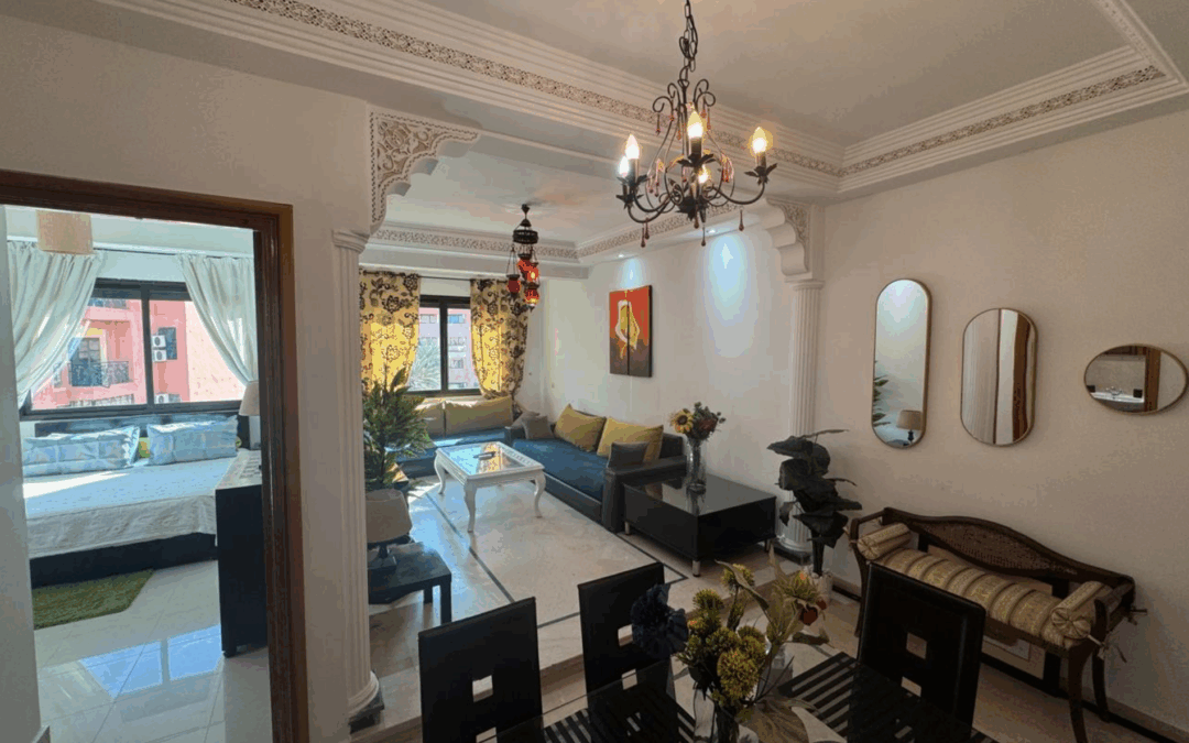Appartement meublé 1 chambre à Gueliz