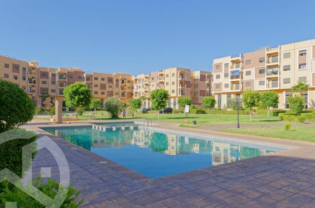 Appartement meublé 3 chambres à route d&rsquo;Essaouira (Dar salam)