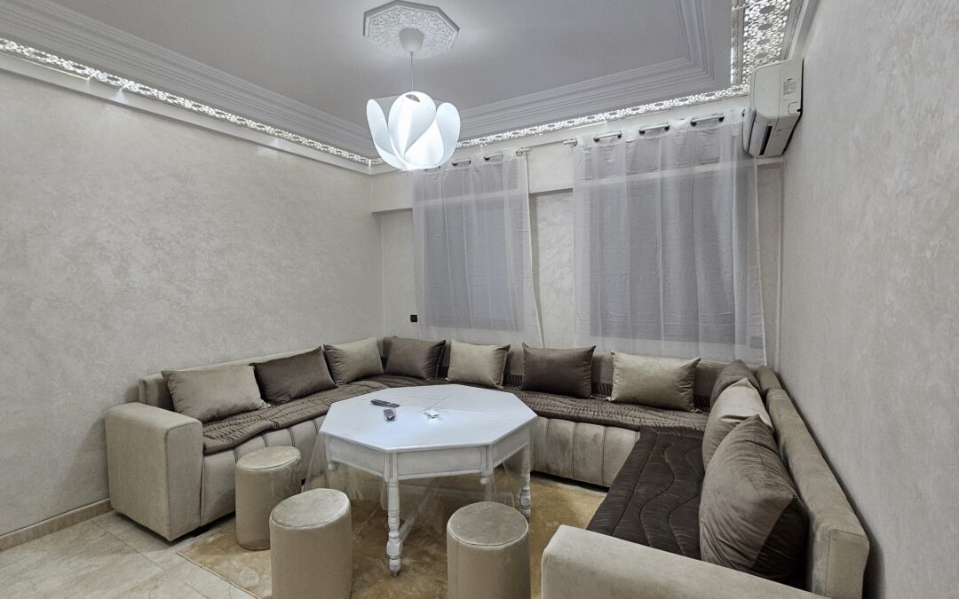 Appartement meublé 2 chambres à Annakhil