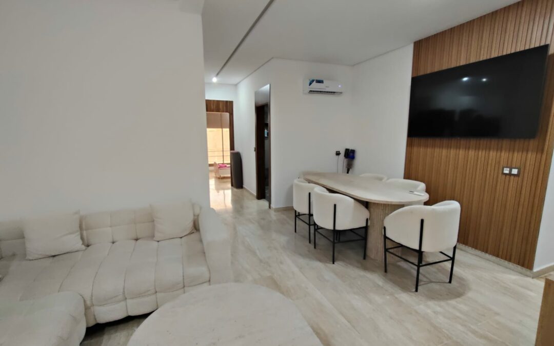 *Appartement meublé 77m2 à Victor Hugo (Marrakech)