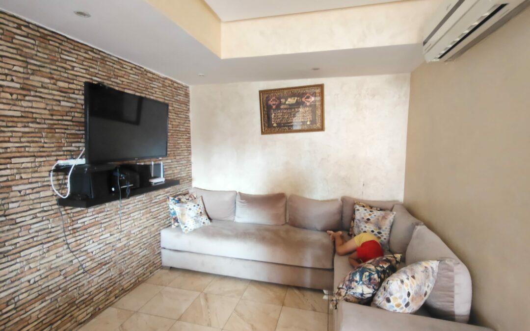 *Appartement 3 chambres vide à route d&rsquo;Essaouira (Marrakech)