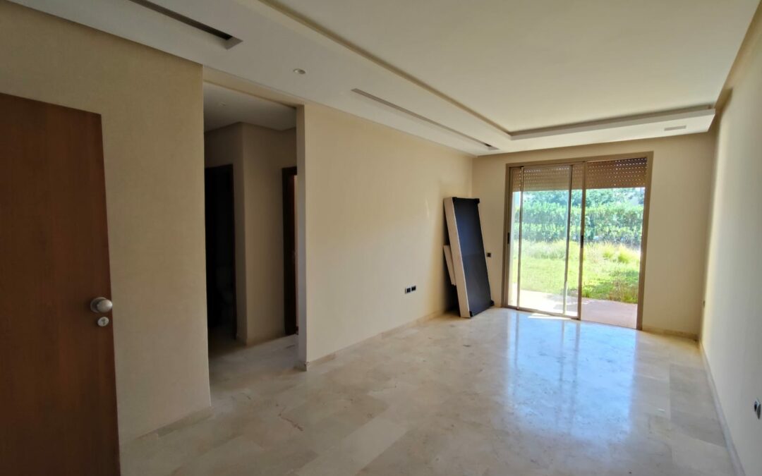 Appartement 2 chambres en rez-de-jardin en résidence sécurisée avec piscine à Prestigia