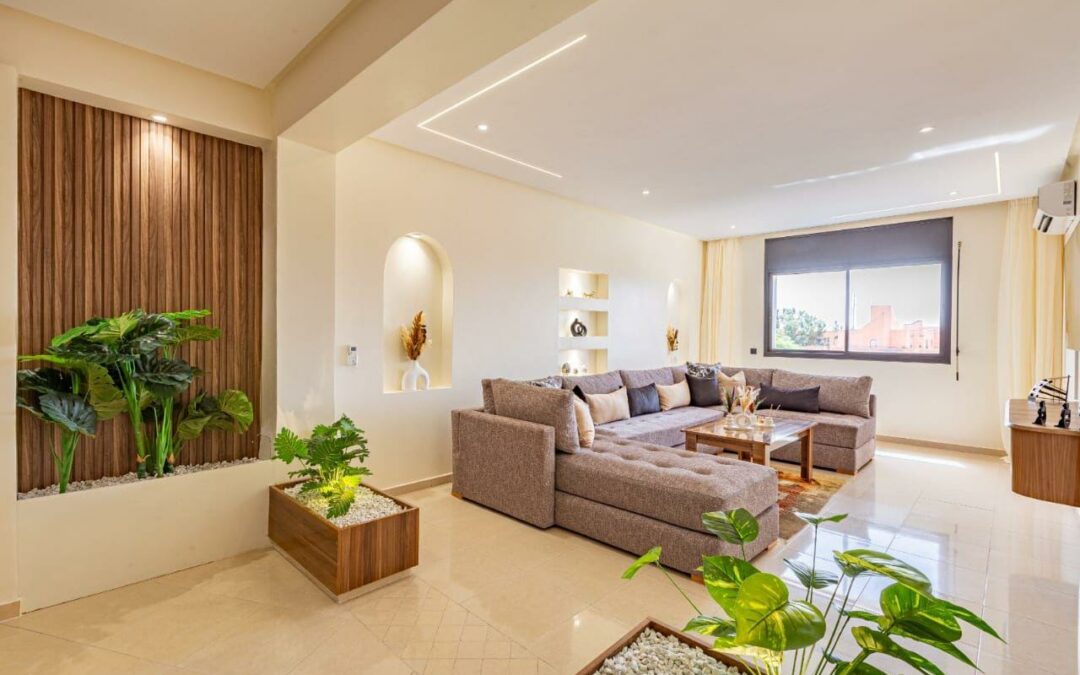 Appartement meublé 2 chambres à Guéliz (Marrakech)
