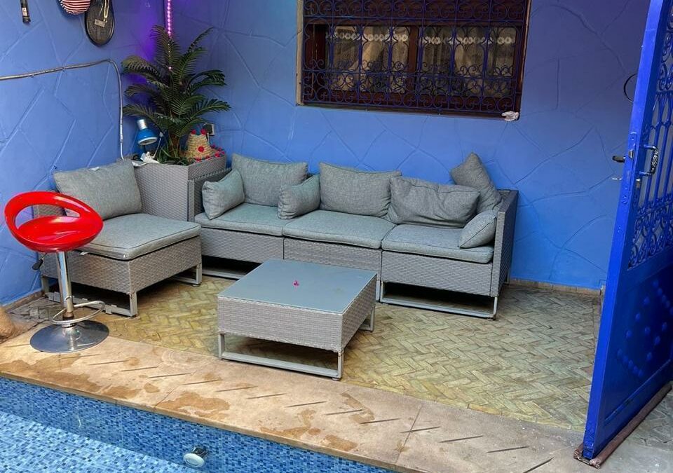 Villa avec piscine 6 chambres à route d&rsquo;Essaouira (Marrakech)