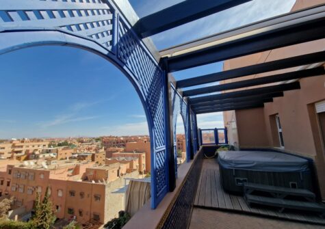 Appartement spacieux 3 chambres à Semlalia (Marrakech)