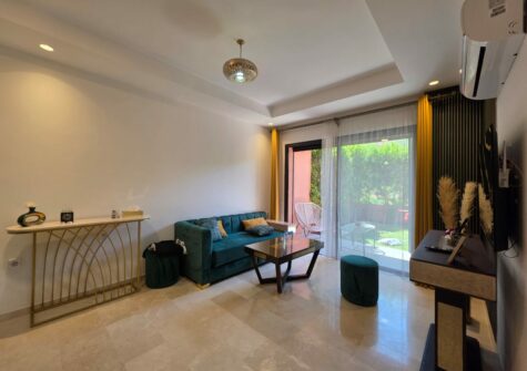 Appartement rez de jardin meublé 1 chambre à Golf Noria (Marrakech)