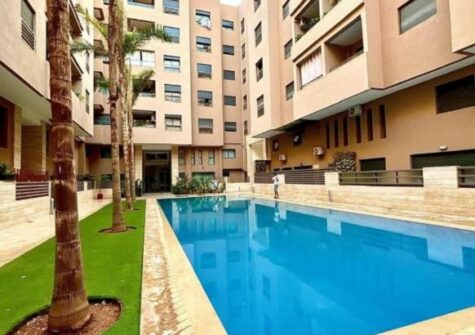 Appartement résidence piscine 2 chambres à Ain Mezzouar à 5min de la gare (Marrakech)