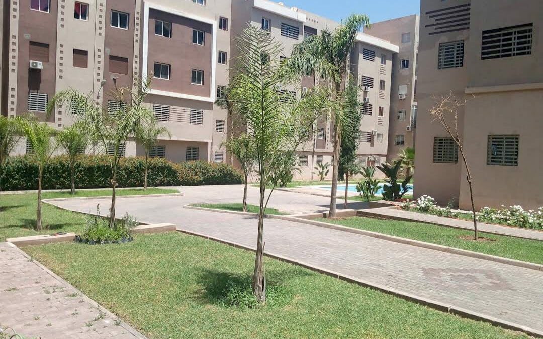 Appartement résidence piscine 2 chambres à Abwab Gueliz (Marrakech)