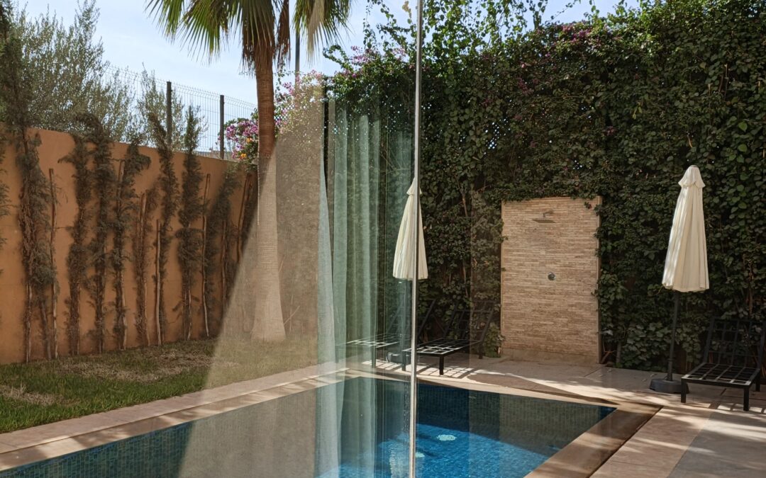 Villa meublée en résidence sécurisée à route de Casa (Marrakech)