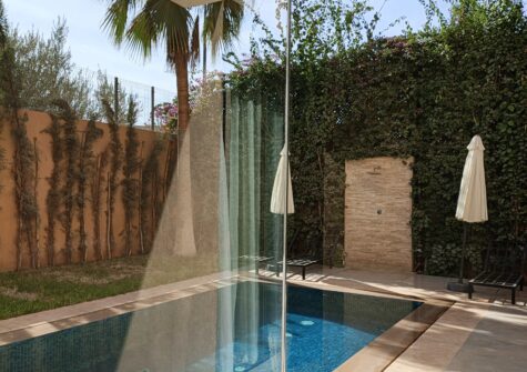 Villa meublée en résidence sécurisée à route de Casa (Marrakech)