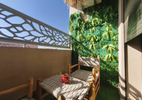 Appartement meublé 2 chambres à l’Hivernage proche du CTM (Marrakech)