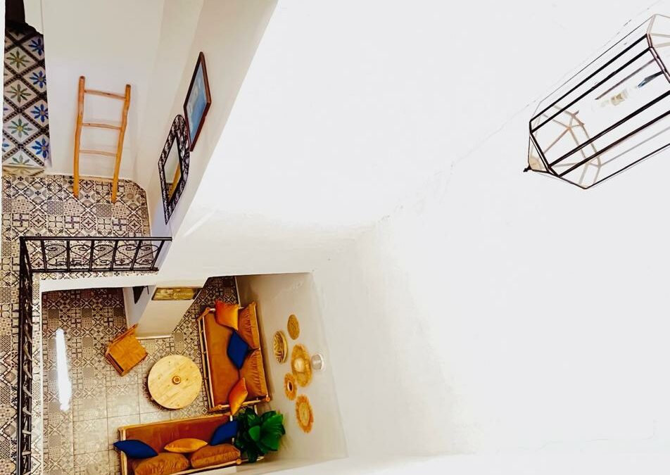 *Riad très spacieux 16 chambres pour projet de maison d&rsquo;hôte à la Medina (Marrakech)