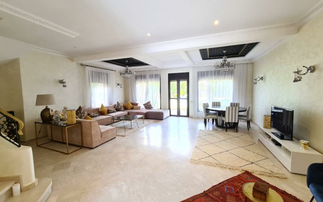 Villa meublée 4 chambres avec piscine à Route de Casablanca (Marrakech)