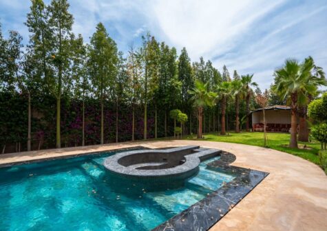 Villa meublée 7 suites avec grande piscine à route d’Ourika km 18 (Marrakech)