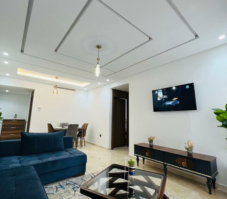 Appartement meublé 2 chambres en résidence sécurisée avec piscine à Ain Mezzouar (Marrakech)