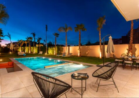 Villa de prestige 4 suites avec piscine à Golf Argan (Marrakech)