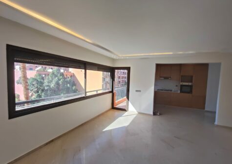 Appartement 2 chambres en résidence sécurisée à l’Hivernage (Marrakech)