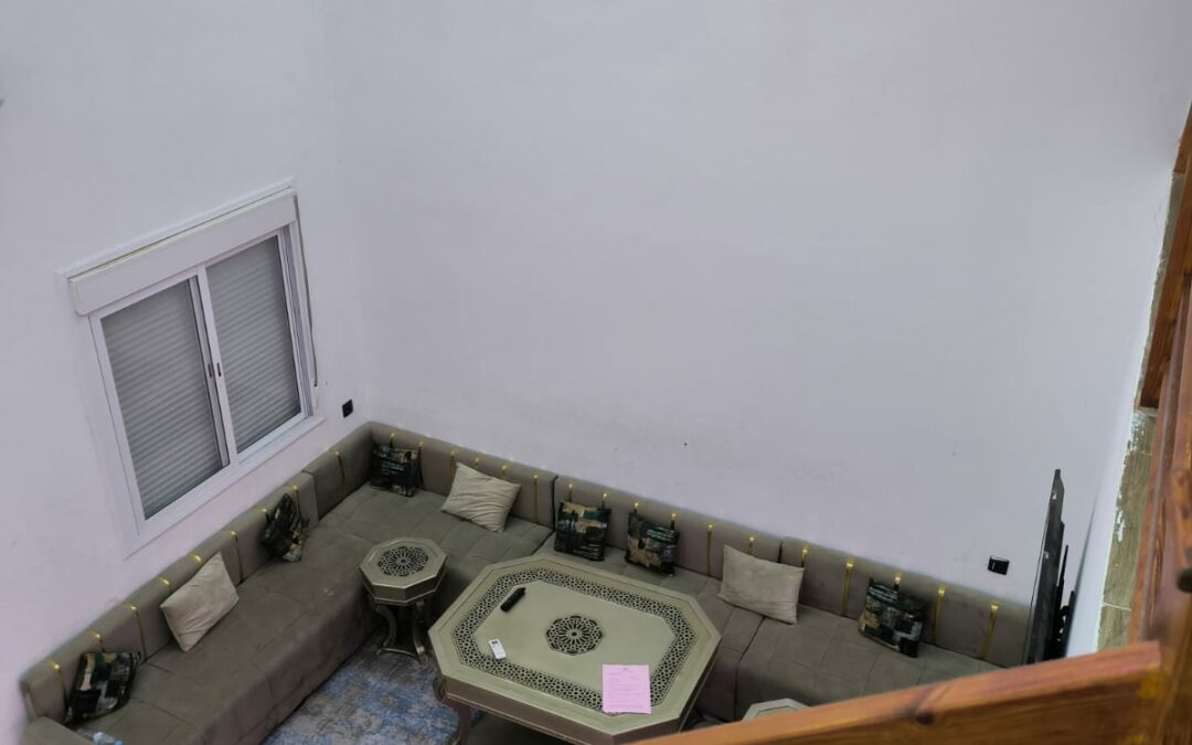 Duplex meublé 4 chambres proche de Marjane à Route de Casa