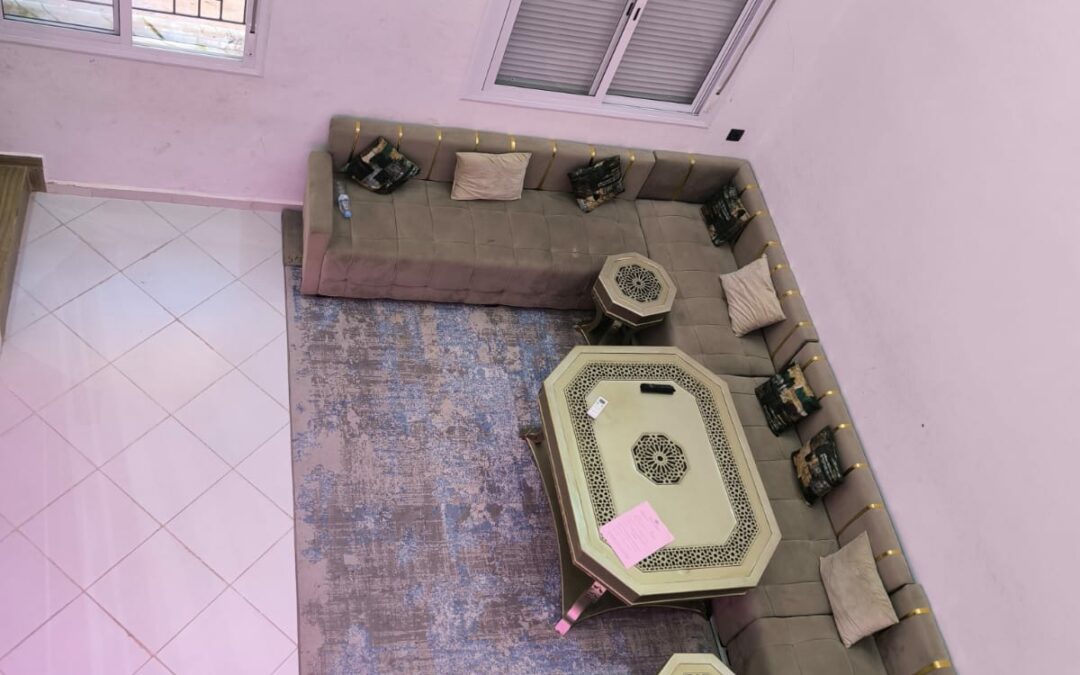 Duplex meublé 4 chambres proche de Marjane à Route de Casa