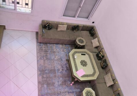 Duplex meublé 4 chambres proche de Marjane à Route de Casa