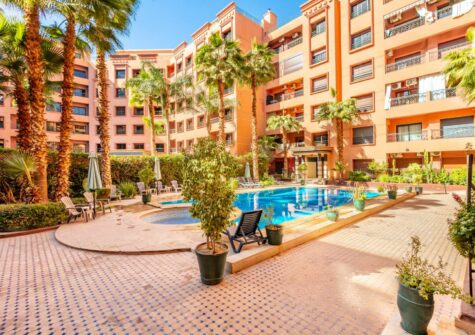 Studio meublé 1 chambre en résidence piscine à l&rsquo;Hivernage