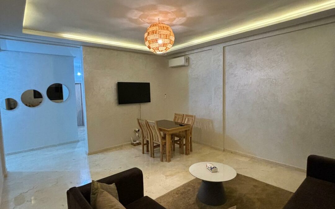 Appartement meublé 2 chambres en résidence piscine à Targa