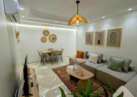 Appartement meublé 2 chambres au coeur de Guéliz