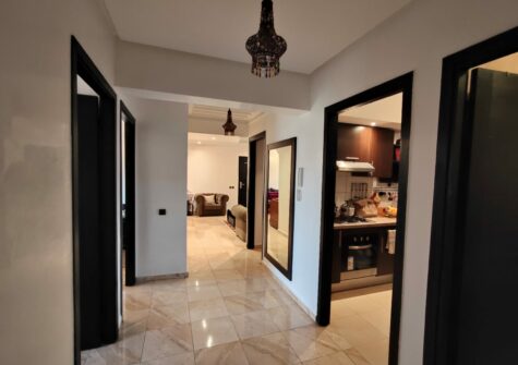 Appartement vide 3 chambres en résidence piscine à route d&rsquo;Essaouira