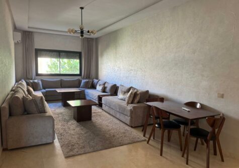 Appartement meublé 2 chambres en résidence sécurisée avec piscine à Targa