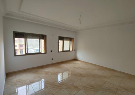 Appartement spacieux et lumineux 3 chambres en résidence avec piscine à route d&rsquo;Essaouira