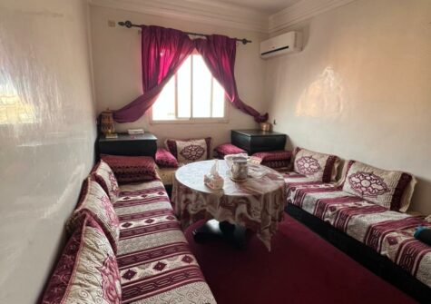 Appartement 2 chambres en résidence sécurisée avec piscine à Abwab Gueliz