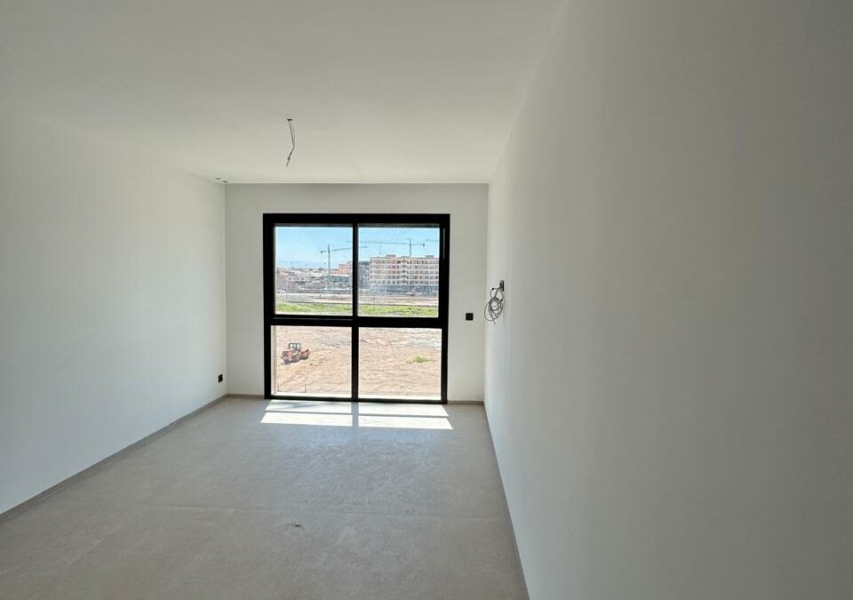 Appartement haut standing 2 chambres en résidence avec piscine rooftop à Guéliz