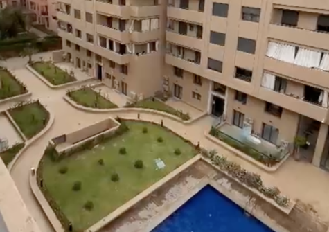 *Appartement meublé 2 chambres avec terrasse en résidence sécurisée avec piscine à Daoudiate