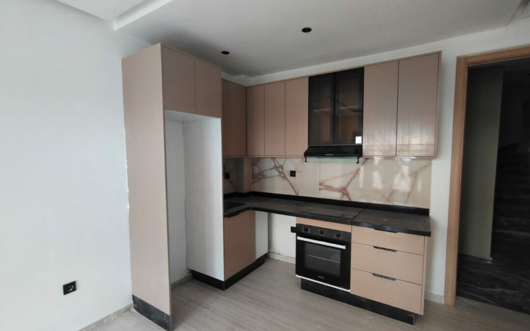 Appartement 2 chambres en résidence sécurisée avec piscine à Guéliz (derrière la gare)