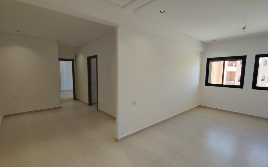 *Appartement neuf 2 chambres en immeuble sécurisé à Targa