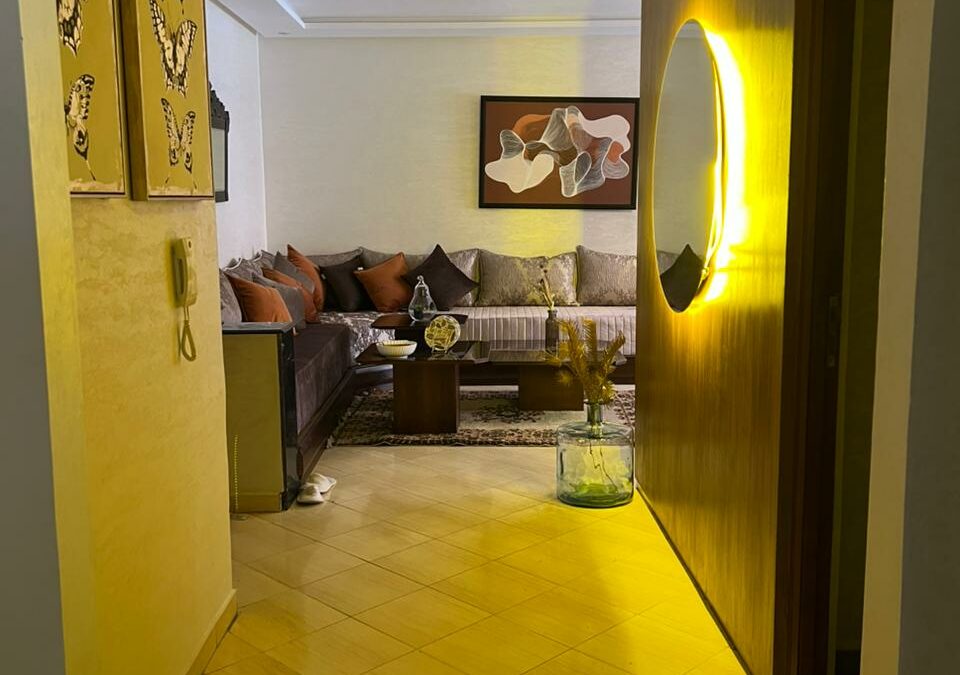 Appartement meublé 2 chambres proche de Majorelle et Allal Fassi
