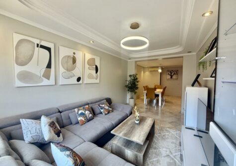 Appartement meublé 3 chambres en immeuble sécurisé à Guéliz