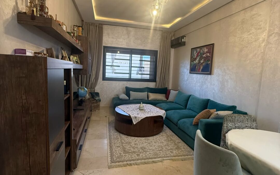 Appartement meublé 2 chambres en résidence sécurisée avec piscine à Targa