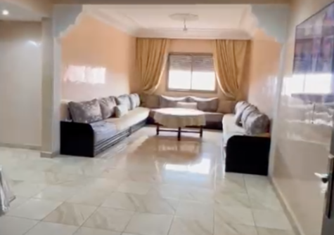 Appartement vide 3 chambres en résidence sécurisée avec piscine et jardin à route d&rsquo;Essaouira