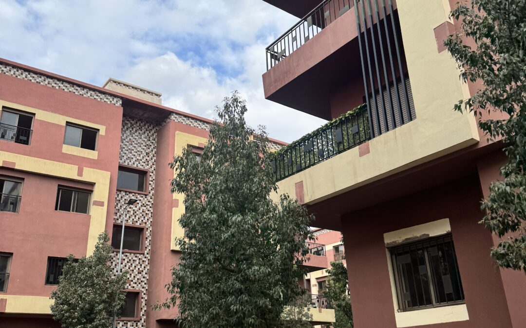 *Appartement vide 2 chambres en résidence neuve à Sidi Youssef Ben Ali