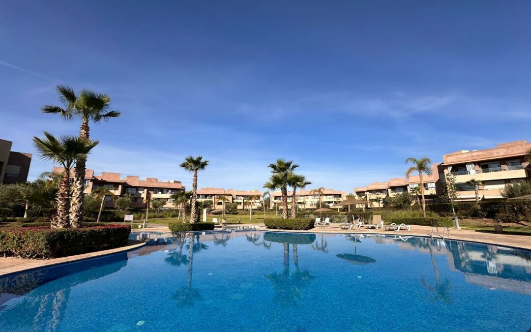Appartement meublé 3 chambres en résidence sécurisée avec piscine à Prestigia Agate