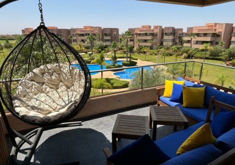 Appartement meublé 3 chambres en résidence sécurisée avec piscine à Prestigia Jade