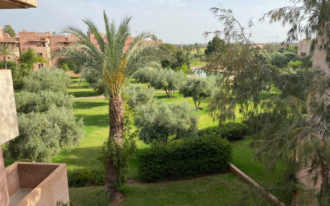 Appartement vide 2 chambres en résidence sécurisée avec piscine et golf à Prestigia Ambre