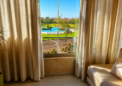 Appartement meublé 2 chambres en résidence sécurisée avec piscine et golf à Prestigia
