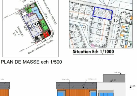 *Terrain titré 522m2 pour construction de villa à Sidi Ibrahim