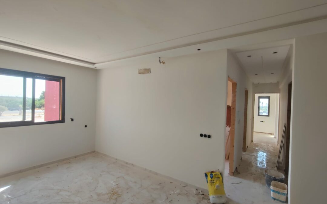 *Projet Appartements et duplex 2 chambres de 68m2 à 79m2 en immeuble sécurisé standing à route de Targa
