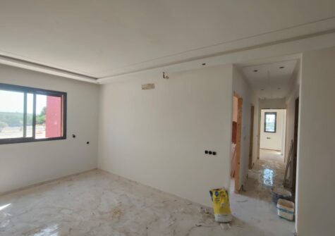 *Projet Appartements et duplex 2 chambres de 68m2 à 79m2 en immeuble sécurisé standing à route de Targa